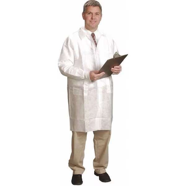 Critical Cover Alphaguard Lab Coat, Disposable, 3 Pckts, XL, PK30, Alphaguard, Mfr#: LC-32632-4