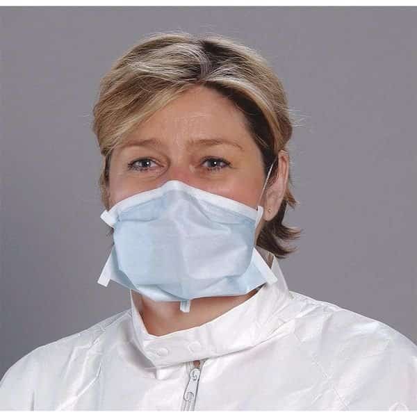 Disposable Face Mask, Blue, Universal, 300 PK