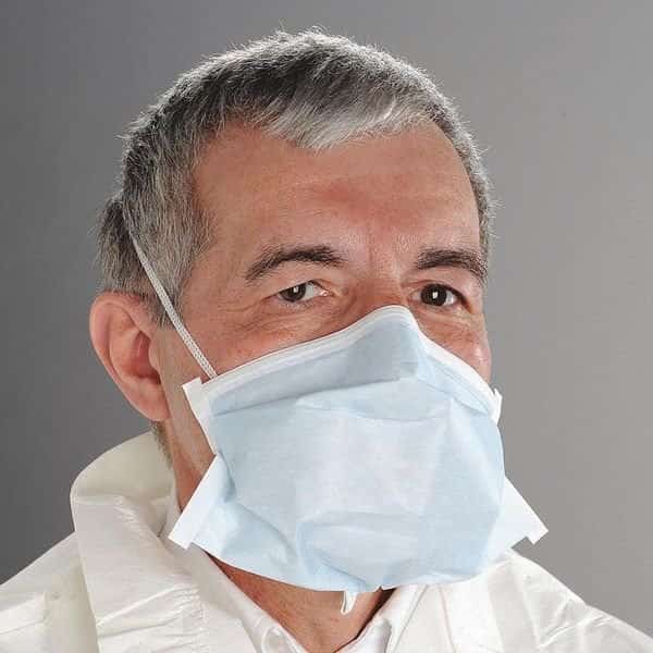 Disposable Face Mask, Blue, Universal, 300 PK