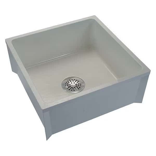 PVC, Stainless Steel Mop Basin