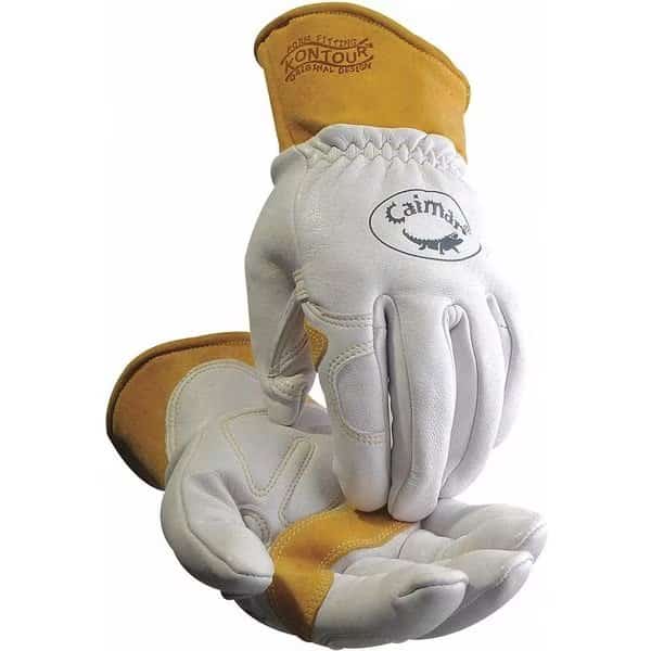 Welding Gloves,MIG, TIG,S/7,PR, Mfr#: 1871-3, CAIMAN
