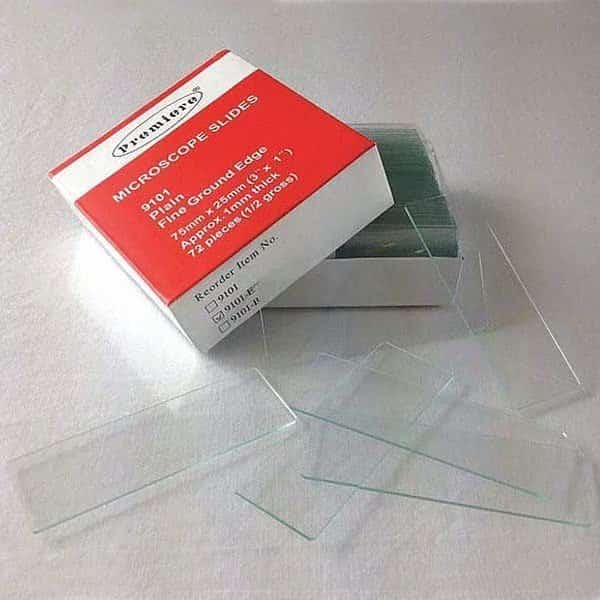 Microscope Slides,Plain,Enhanced,PK144, Mfr#: 9101-E, PREMIERE