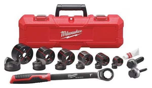 EXACT 1/2" to 2" Hand Ratchet Knockout Set