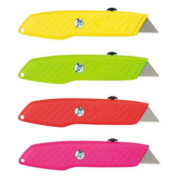 Utility Knife,Retractable,6", Mfr#: RPK340, PACIFIC HANDY CUTTER, INC
