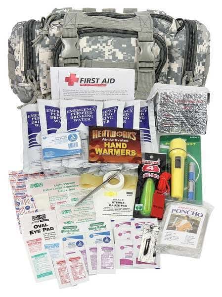 Survival Kit, Fabric 73 Components, 24 People Served