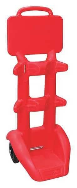 Fire Extinguisher Cart, Red