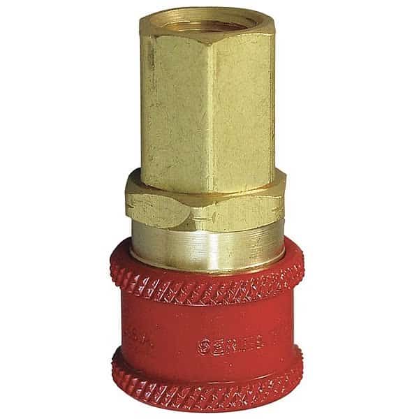 Coupler Body, (F)NPT, 1/4, Brass