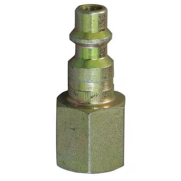 Coupler Plug, (F)NPT, 1/4, Steel