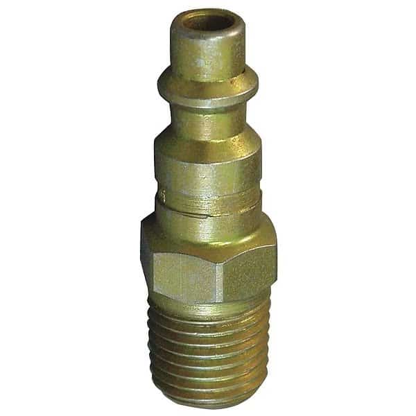 Coupler Plug, (M)NPT, 1/4, Stainless Steel