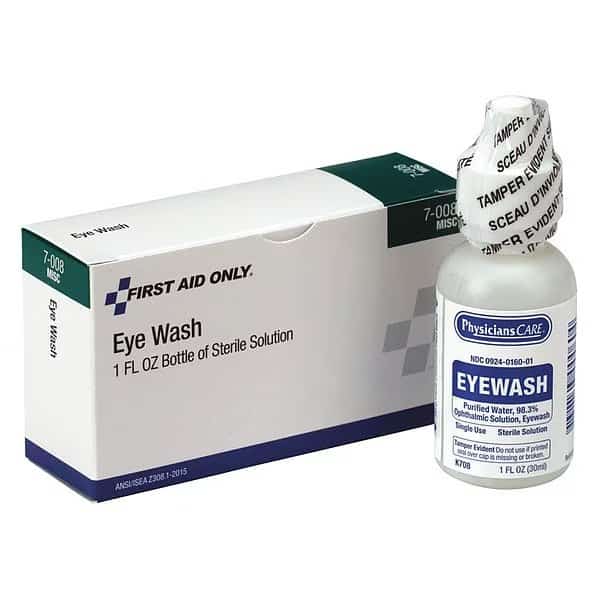 Personal Eye Wash Bottle,1 oz., Mfr#: 7-008, PHYSICIANSCARE