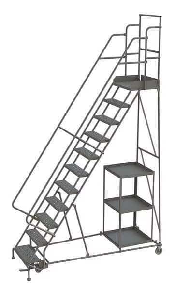 Stock Picking Ladder,Unassemble,11 Step, Mfr#: KDSP111246, TRI-ARC