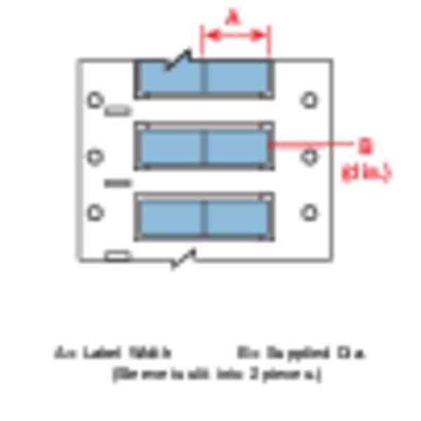 1" x 15/64" Blue Wire Marking Sleeves, 3PS-125-2-BL-S-2