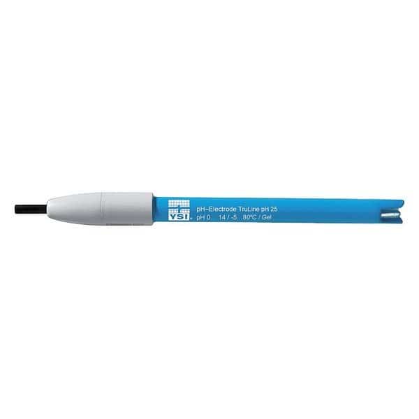 PH Electrode, 0 to 14 pH, Cylindrical Tip