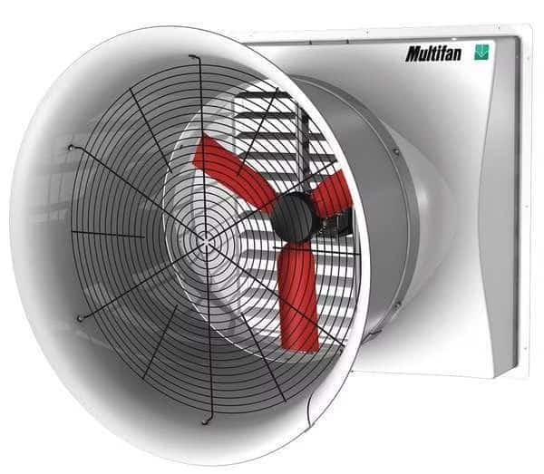 Agricultural Exhaust Fan, 240V, 23/32 HP
