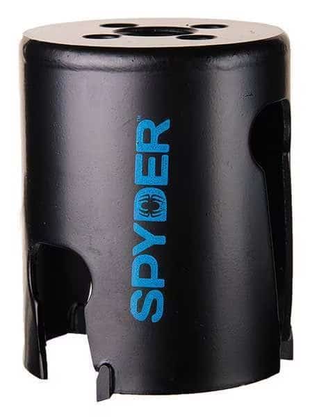 Hole Saw, Tungsten Carbide Tipped, 2-1/8In, SPYDER, Mfr# 600024CF