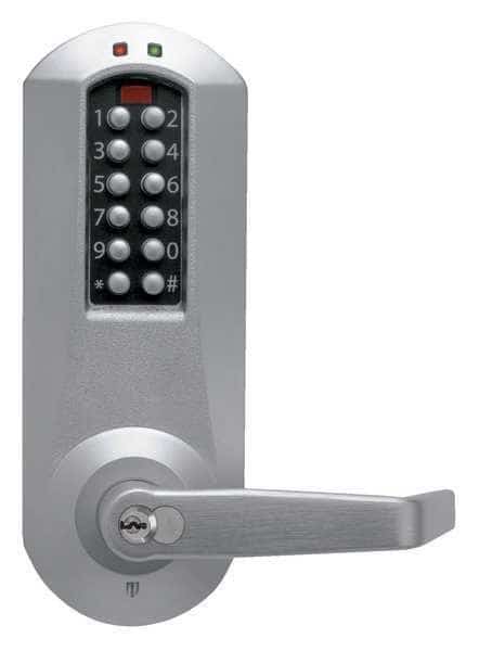 Electronic Lock,Satin Chrome,12 Button, Mfr#: E5031SWL626-41, E-PLEX