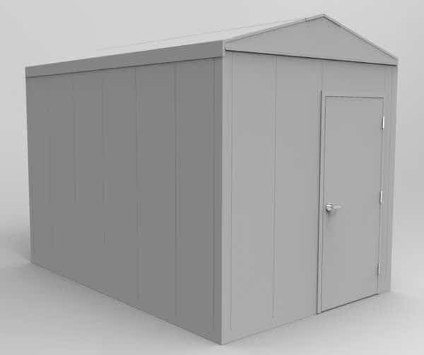 Steel Outdoor Storage Building, Gray