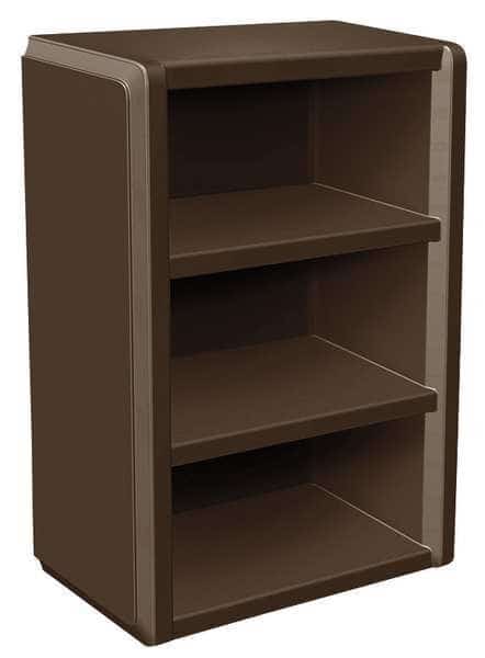 Shelving Unit, Series Endurance Polyethylene Brown