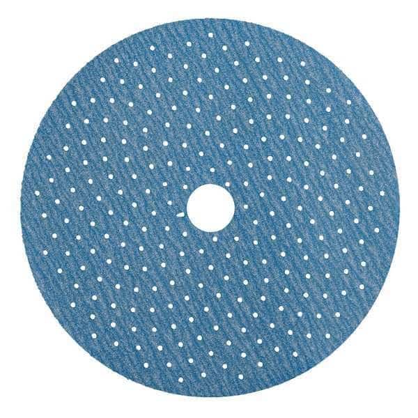Hook-and-Loop Sanding Disc, 5" Dia, Multi-Hole, Ceramic Alumina, P320 Grit, Coated Type