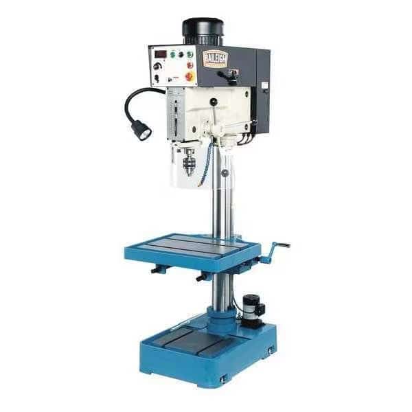 Floor Drill Press, Belt Drive, 2 hp, 230V AC V, 20 7/8 in Swing, Variable Speed