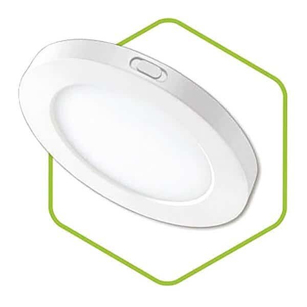 Light, LED, Rnd, Mn-Pan, 7", SM, ETL/ES, 12W, 4K