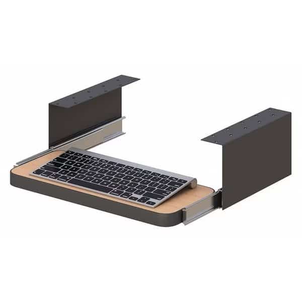 Under Desk Sliding Keyboard Tray, 17"x9"