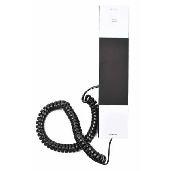 Telephone, Sngl Line Trimline, White/Black