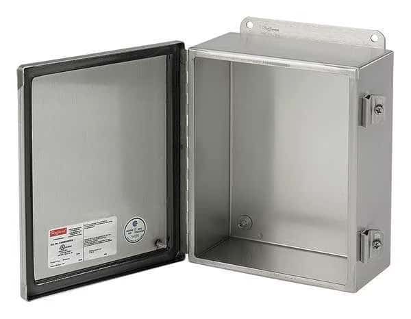 NEMA 3R, 4, 4X, 12 12.0 in H x 10.0 in W x 6.0 in D Wall Mount, NVENT HOFFMAN, Mfr# A12106CHNFSS6