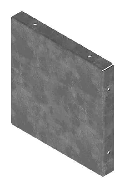 Closure Plate, Wireway, 12in.Hx12in.L, NVENT HOFFMAN, Mfr# F1212GCPNKGV