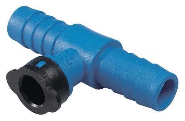 Tee, 1 in. Insert x 1/2 in. Tube, 150 psi