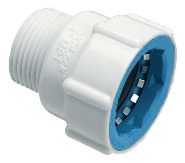 Adapter, 1 in. Tube x 1 in. MPT, 150 psi