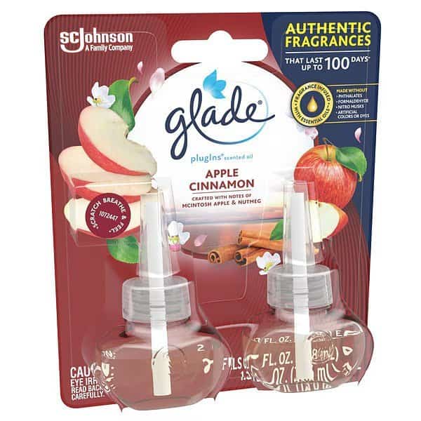 Air Freshener Refill, Apple Cinnamon, PK6