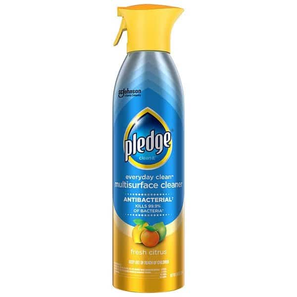 Everyday Clean Disinfectant Cleaner, Trigger Spray Can, 9.7 oz, Antibacterial, Fresh Citrus, 6 Pack