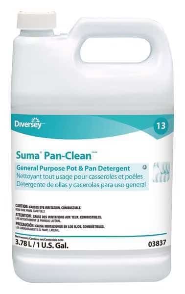 Pot and Pan Cleaner, 1 gal., Floral, PK4, DIVERSEY, Mfr# 903837