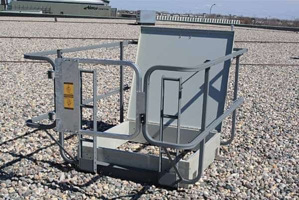 HatchSafe Safety Railing, 48in.L x 66in.W, Ps Industries, Mfr#: HSF-4866MG