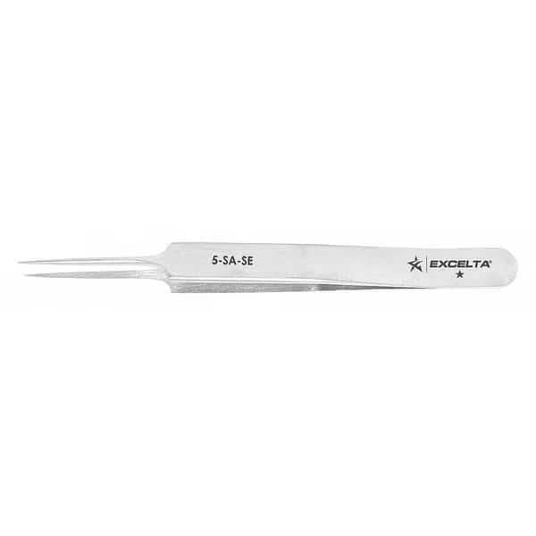 Tweezer, Very Fine, 4-1/4 in. L, SS