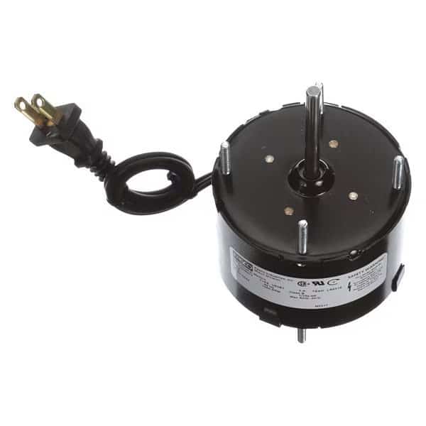 HVAC Motor, TEAO, 1/100 HP, 1550 rpm, Stud