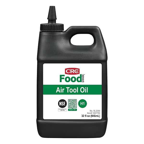 Air Tool Oil, 32 oz., Clear
