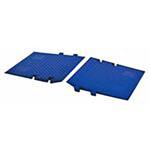 ADA Ramps,Drop Over,3 Channels,PR, Mfr#: CPRP-3-BLU, CHECKERS