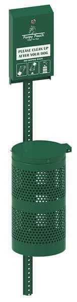 Pet Waste Disp. Station,Green,10 gal. , Mfr#: PP-H-KIT