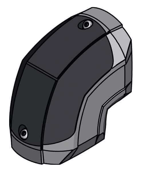 Arm Coupling Between Tubing Sections, NOVAL Accessory, Aluminum