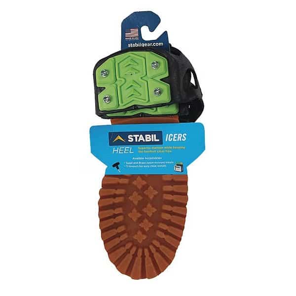 Heel Traction Aid, Universal, Blk/Gr, PR