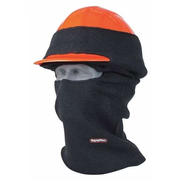 Balaclava Hard Hat Black, Acrylic, Black, One Size
