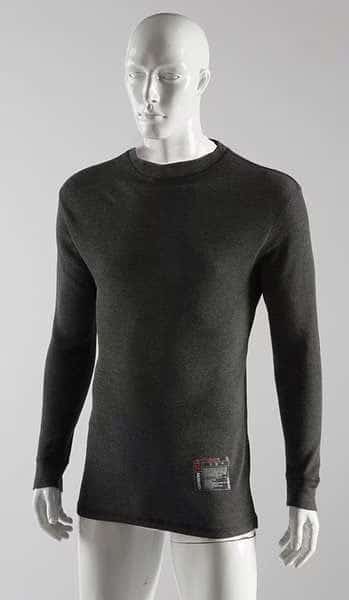 Unisex Flame-Resistant Base Layer Crewneck Shirt, 10 cal/sq cm, M, Knit Carbonx(R)