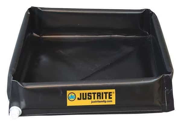 Spill Tray, 110 gal Spill Capacity, PVC
