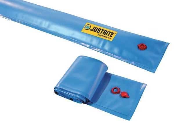 Water-Filled Spill Berm,5 ft,PVC,Blue, Mfr#: 28450, JUSTRITE