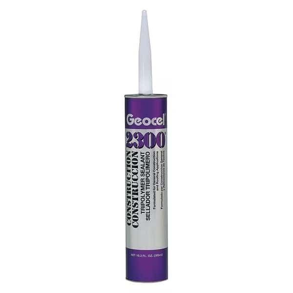 Construction Sealant, 10.3 oz, Cartridge, Gray, Hybrid Base, Geocel, Mfr#: GC66102