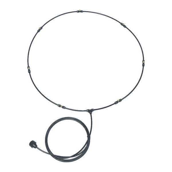 Misting Ring Kit, 31 in Blade Dia, Polyethylene, Black