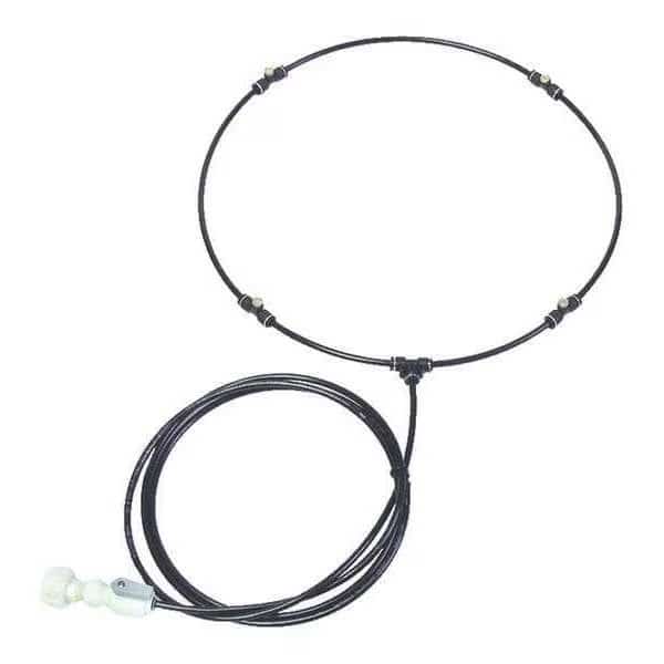 Misting Ring Kit, 18 in Blade Dia, Polyethylene, Black