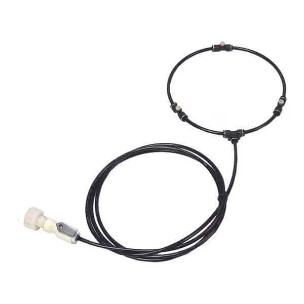 Misting Ring Kit, 9 in Blade Dia, Polyethylene, Black